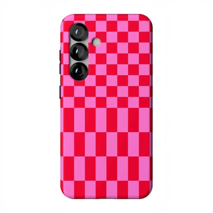 Vibe Check | Pink Checkerboard Case