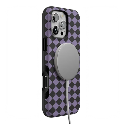 Midnight Hex | Purple Checkered Case