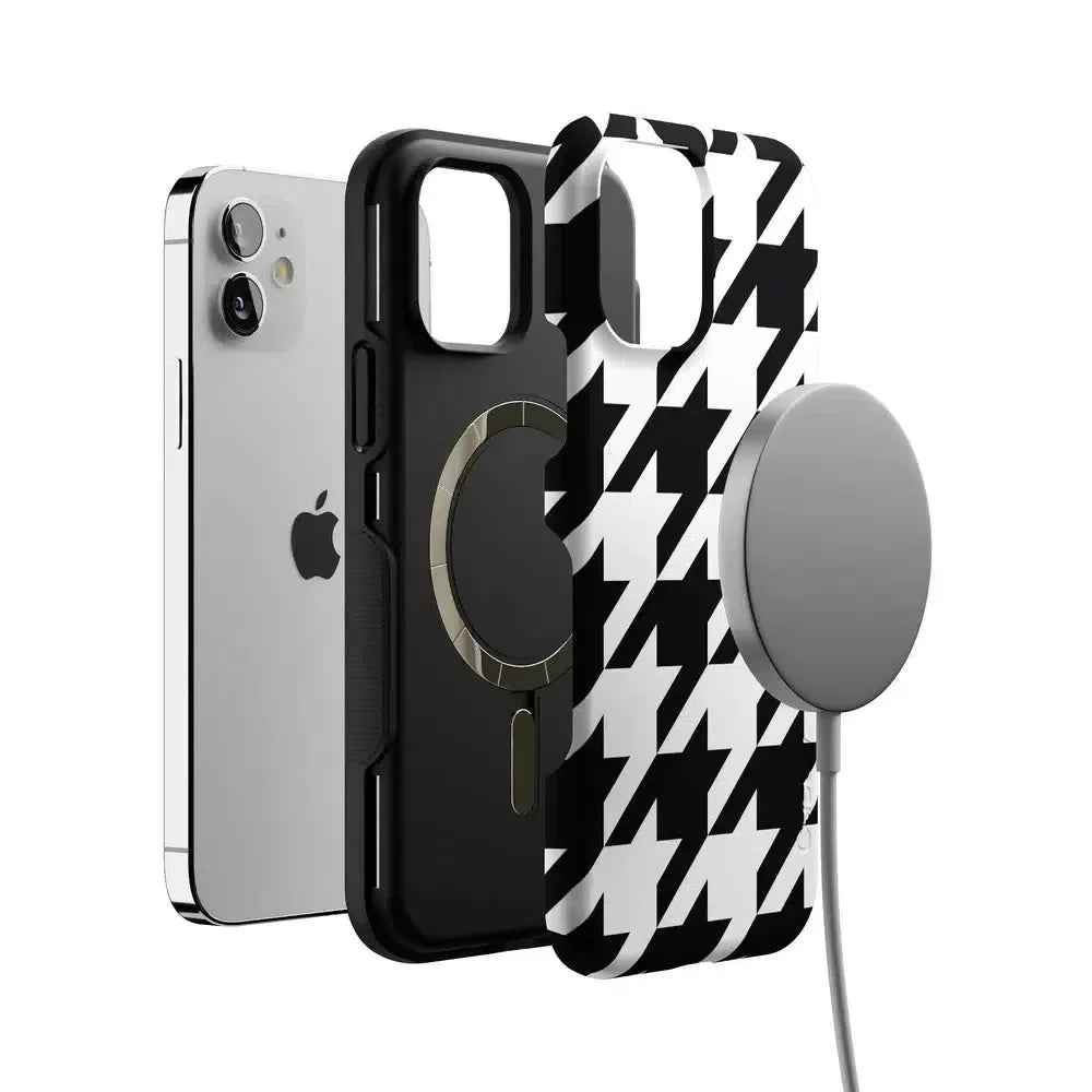 Houndstooth | High Contrast Design Case