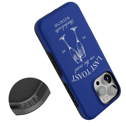 Last Toast | Blue Coastal Bachelorette Case