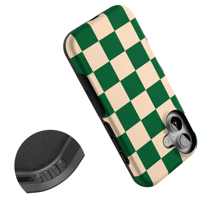 Fit Check | Green Checkerboard Case