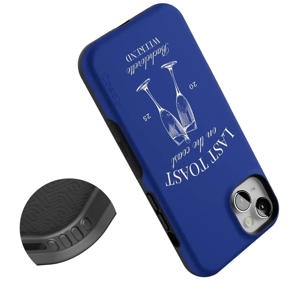 Last Toast | Blue Coastal Bachelorette Case