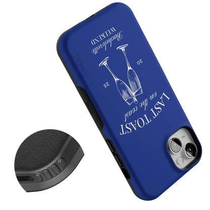 Last Toast | Blue Coastal Bachelorette Case