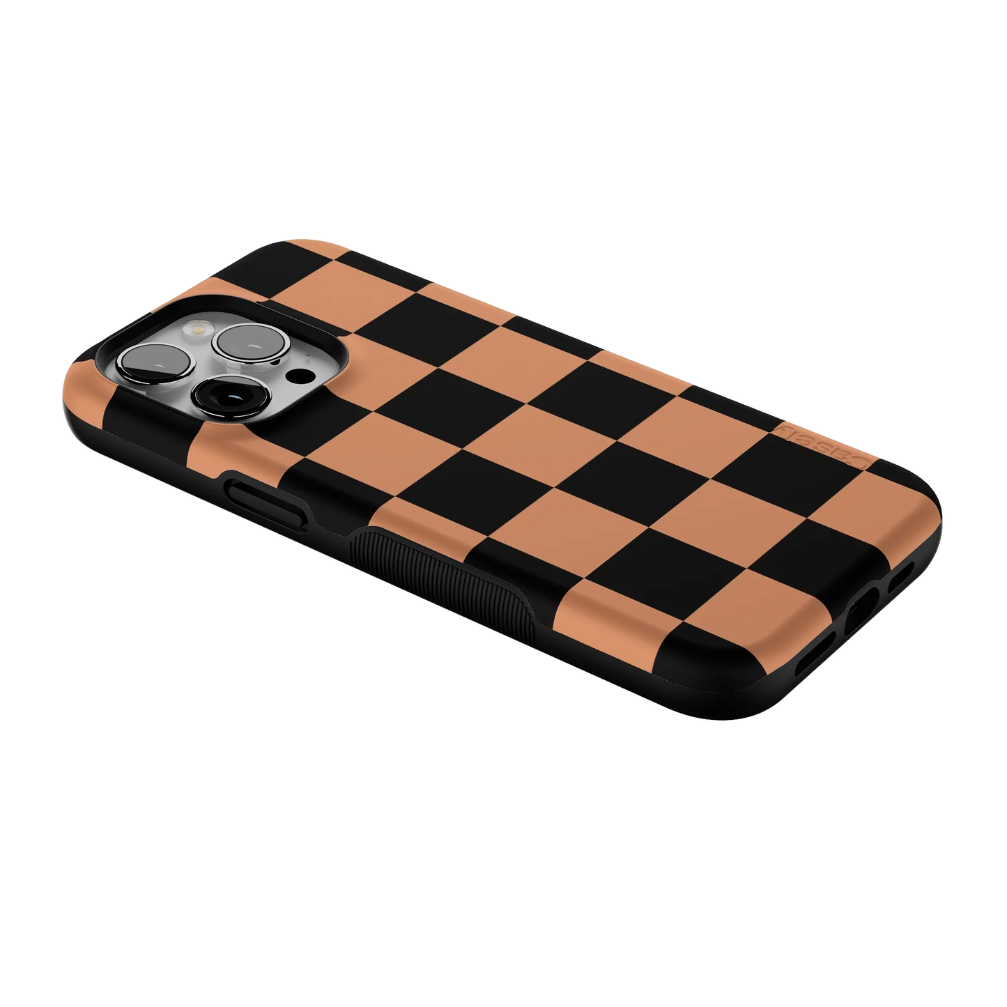 Fit Check | Black & Brown Checkerboard Case