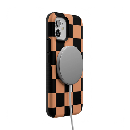 Fit Check | Black & Brown Checkerboard Case