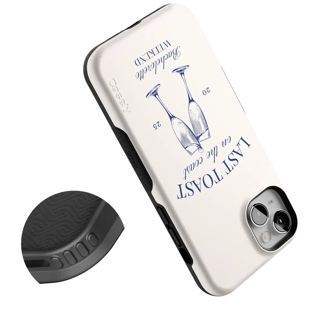 Last Toast | Off-White Coastal Bachelorette Case