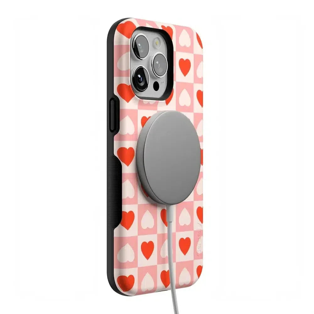 King of My Heart | Checkered Hearts Case