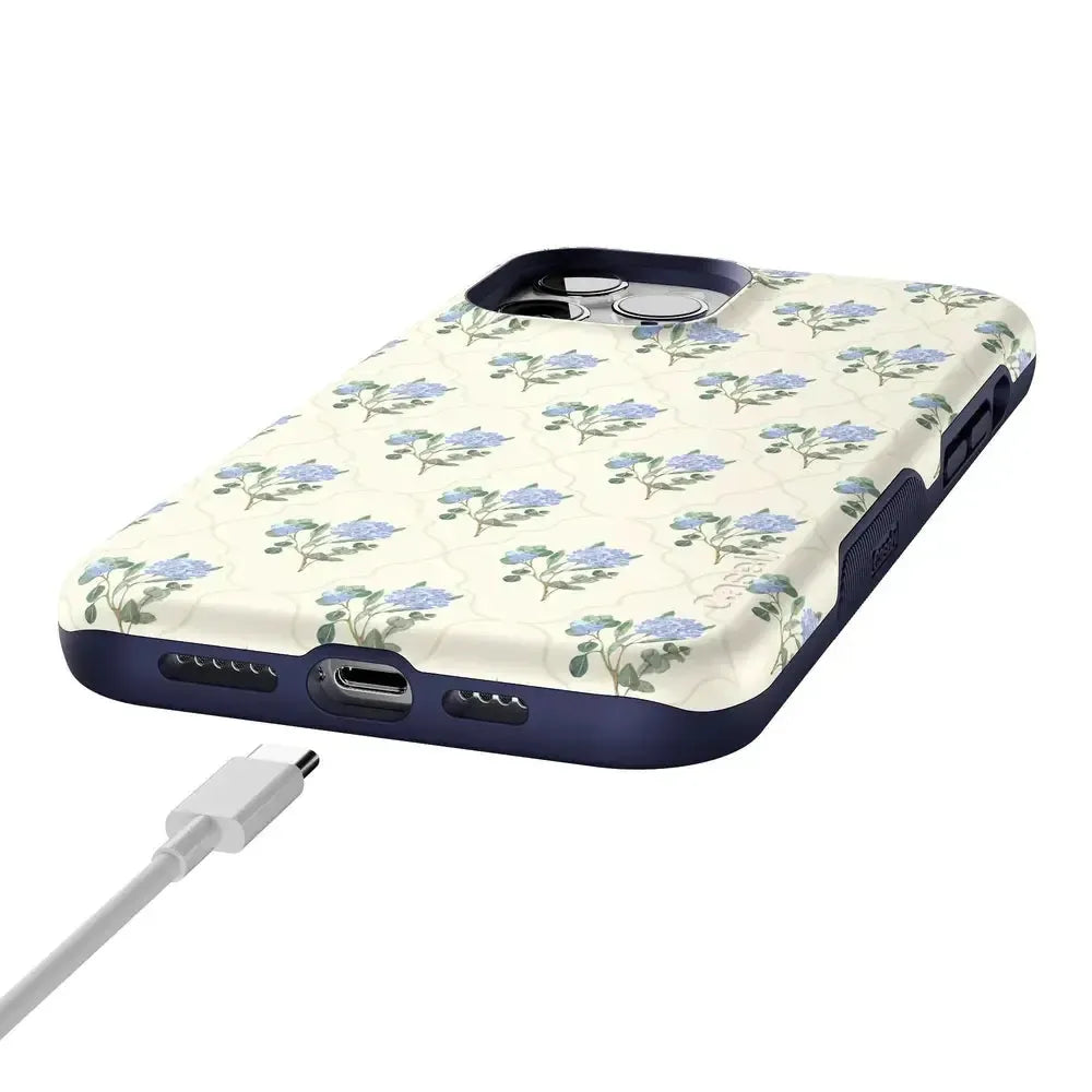 Vintage Garden | Blue Hydrangea Case