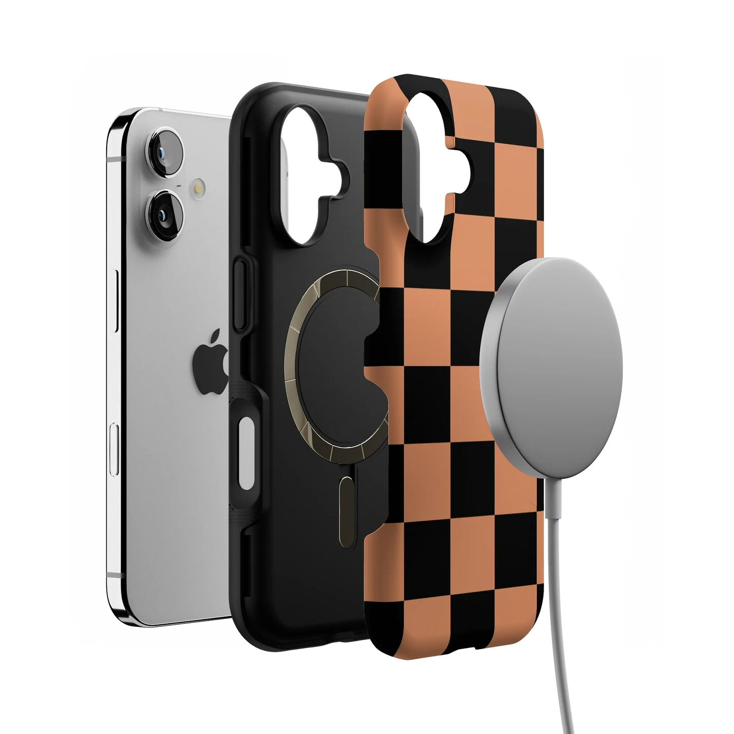 Fit Check | Black & Brown Checkerboard Case