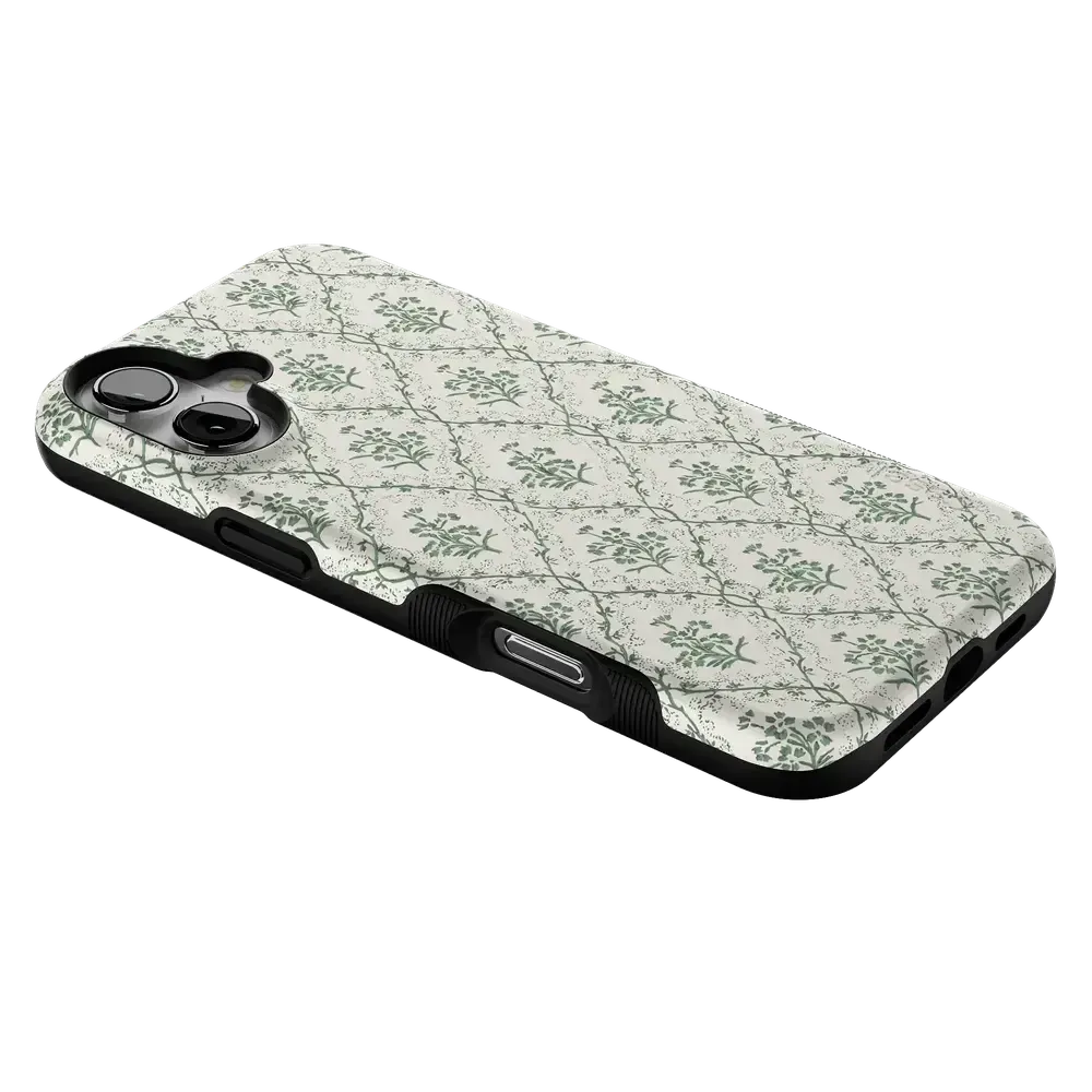 Sage Tapestry | Floral Vines Case