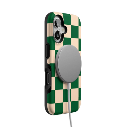 Fit Check | Green Checkerboard Case