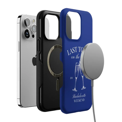 Last Toast | Blue Coastal Bachelorette Case