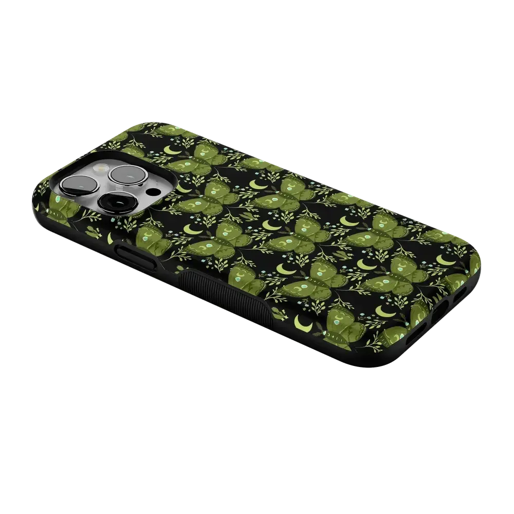 Mystic Moths | Green Twilight Case