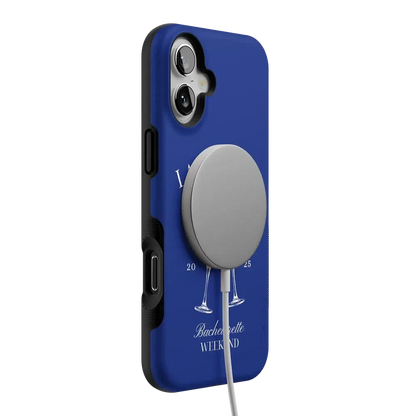 Last Toast | Blue Coastal Bachelorette Case