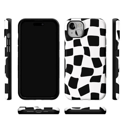Funky Checkerboard | High Contrast Design Case