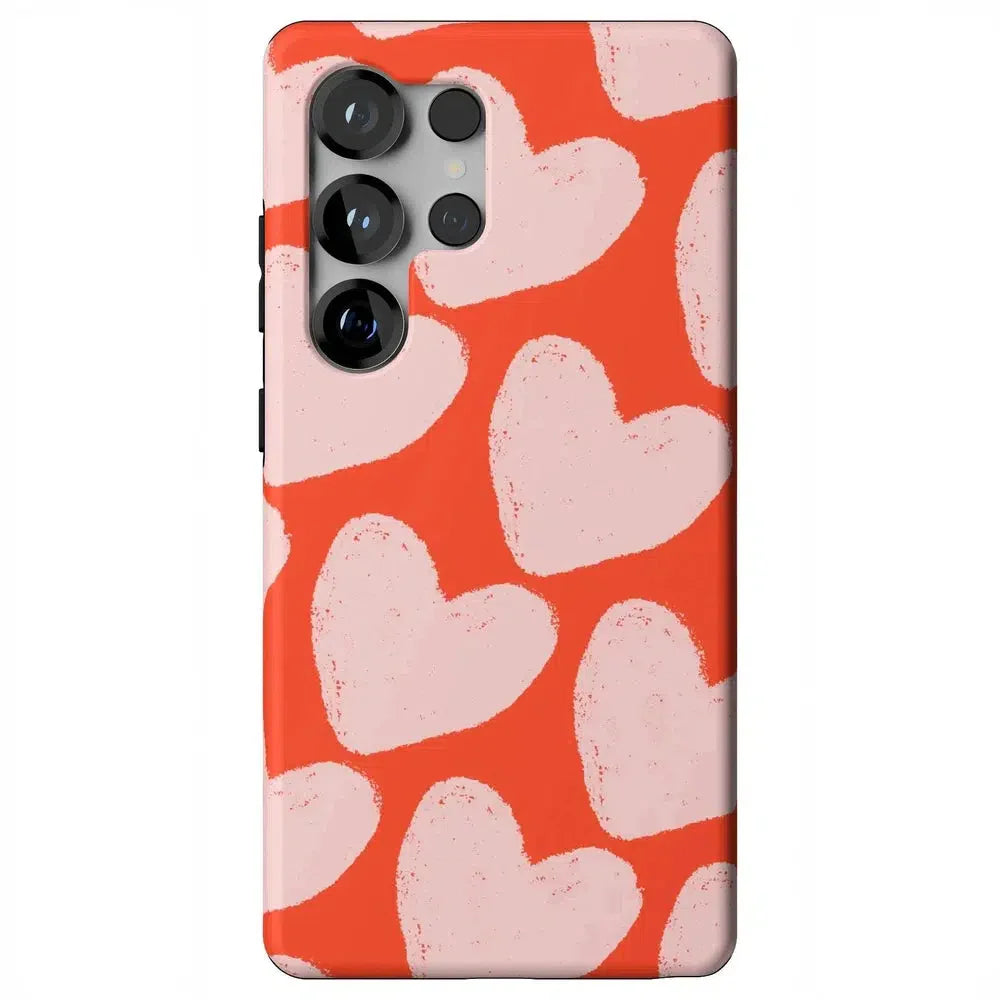 Love You More | Heart Doodle Case