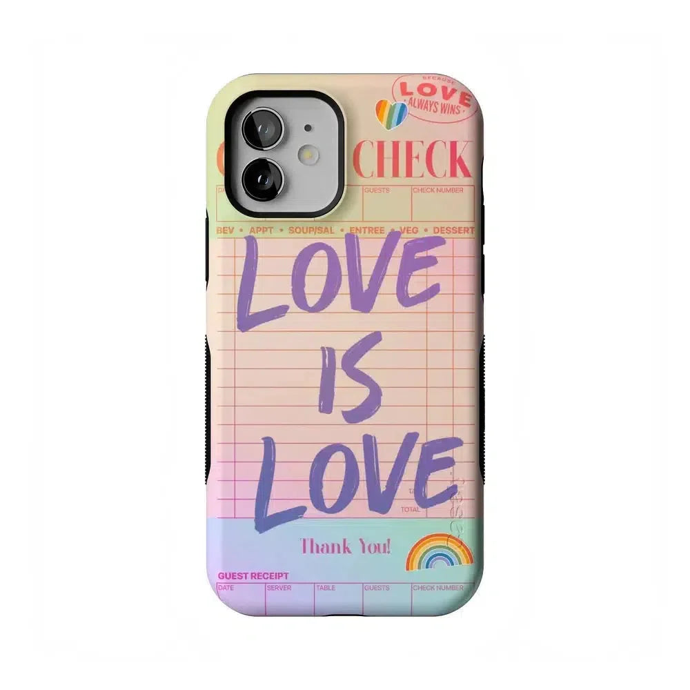 Love is Love | Guest Check Pride Case