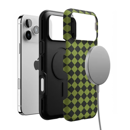 Wicked Hex | Green Checkered Case