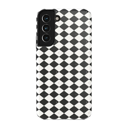 Salem's Hex | Black & White Checkered Case