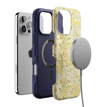 Boho Blooms | Golden Floral Case