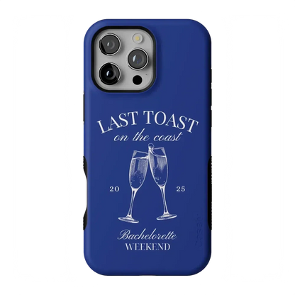 Last Toast | Blue Coastal Bachelorette Case
