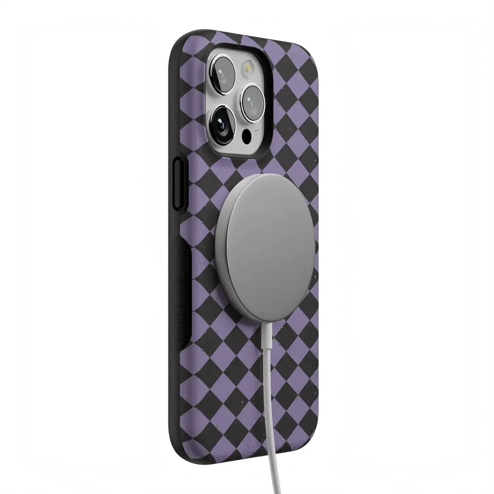 Midnight Hex | Purple Checkered Case