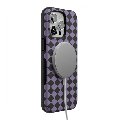 Midnight Hex | Purple Checkered Case