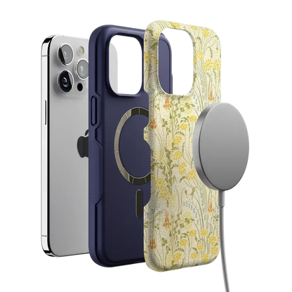 Boho Blooms | Golden Floral Case