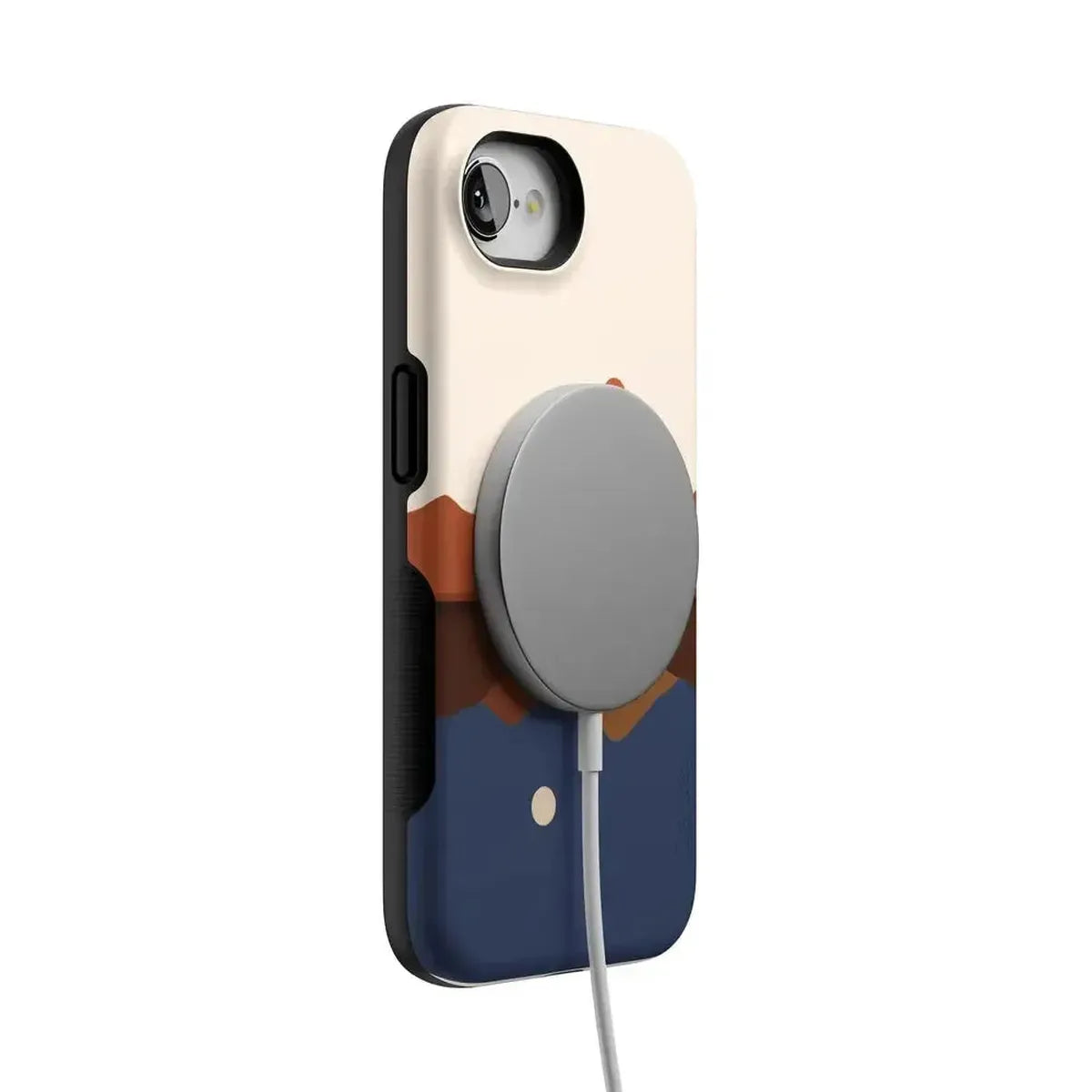 Opposites Attract | Day & Night Colorblock Mountains Case