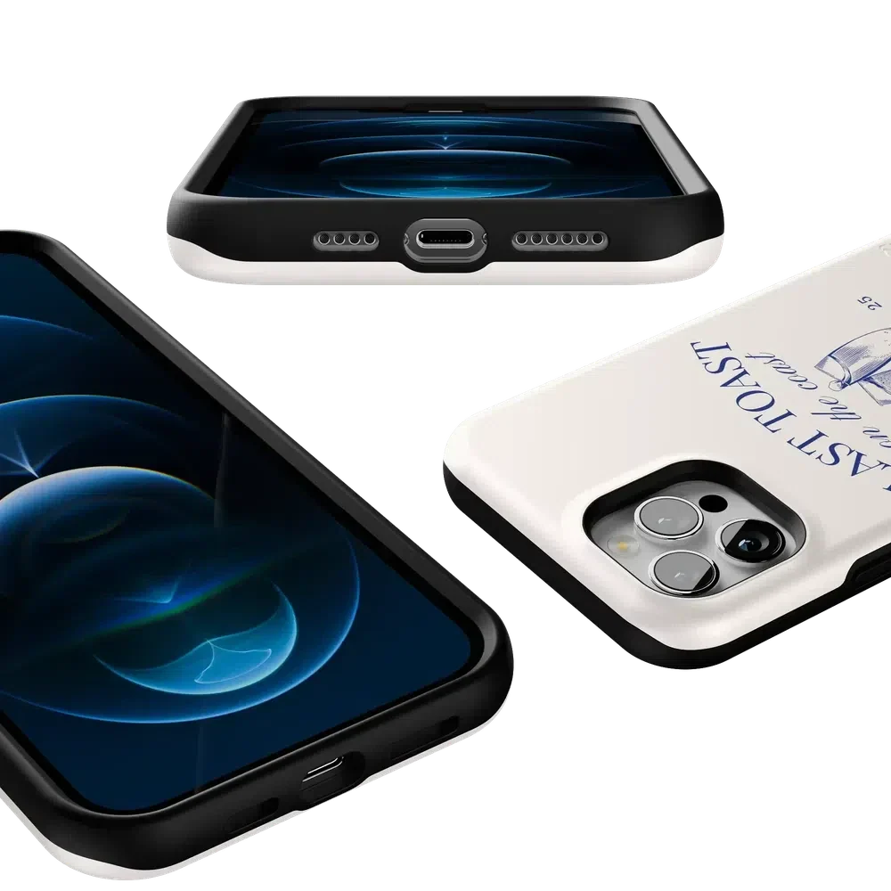 Last Toast | Off-White Coastal Bachelorette Case