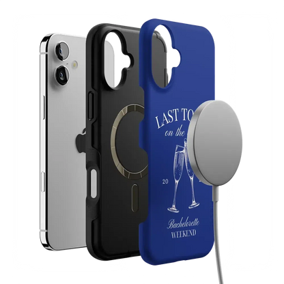 Last Toast | Blue Coastal Bachelorette Case