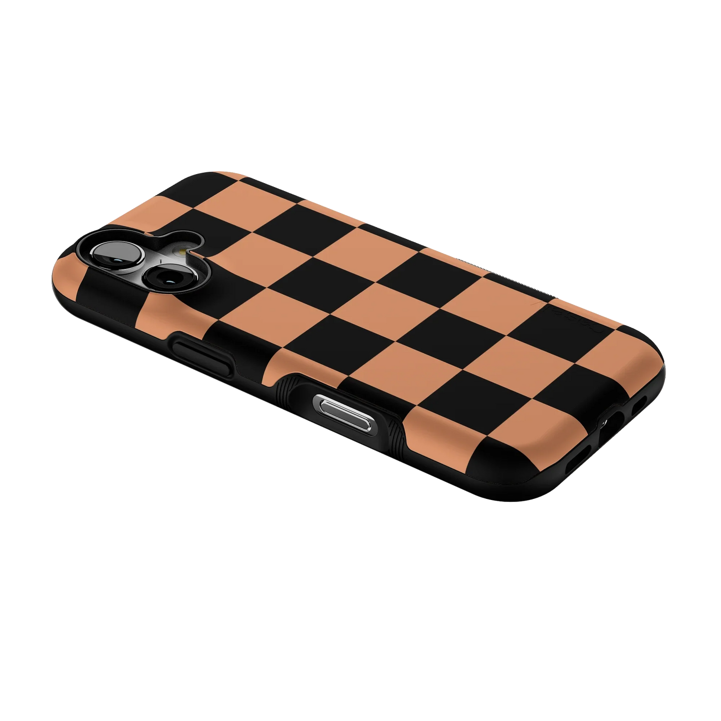Fit Check | Black & Brown Checkerboard Case