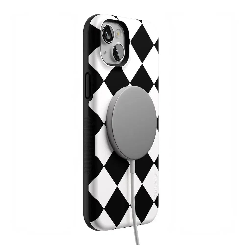 Black Checkerboard | High Contrast Design Case
