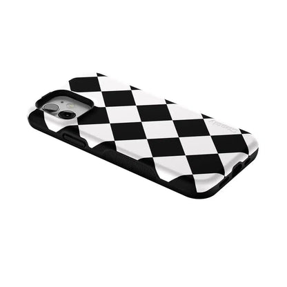 Black Checkerboard | High Contrast Design Case