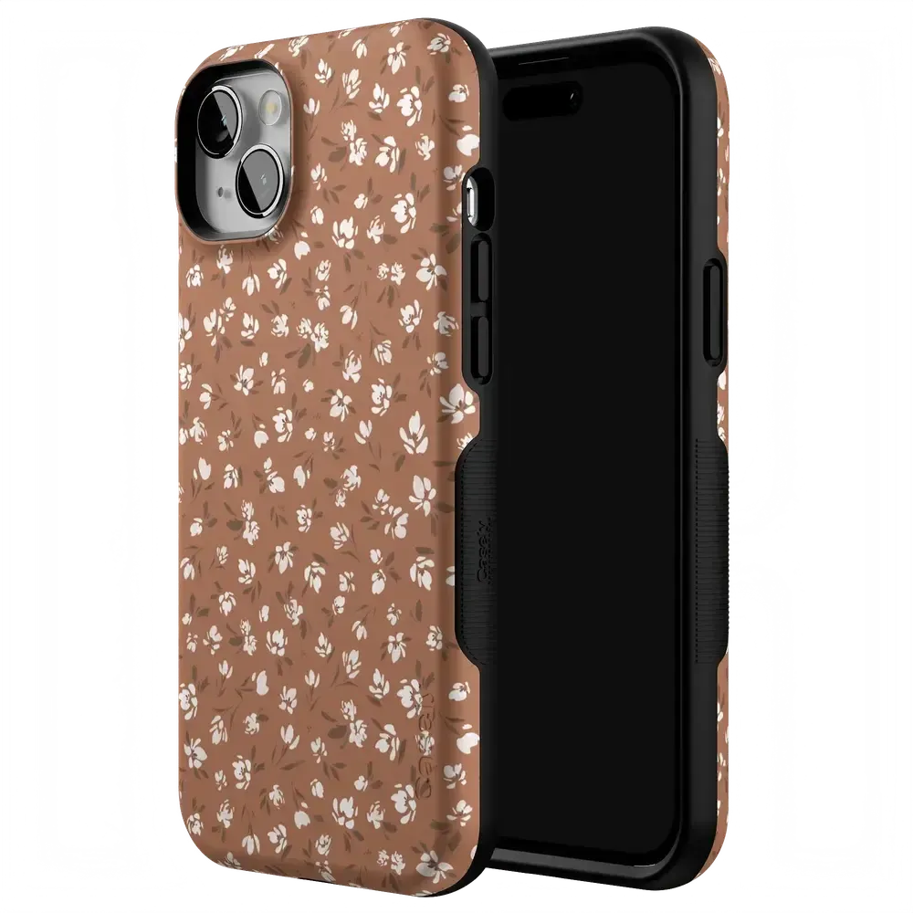 Mocha Meadow | Tiny Flowers Case