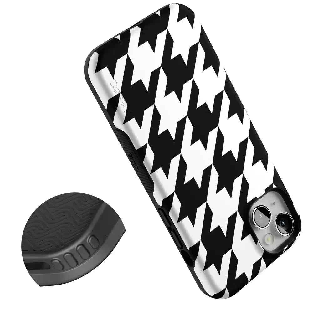 Houndstooth | High Contrast Design Case