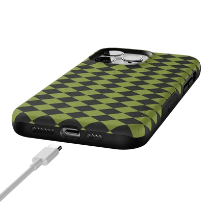 Wicked Hex | Green Checkered Case