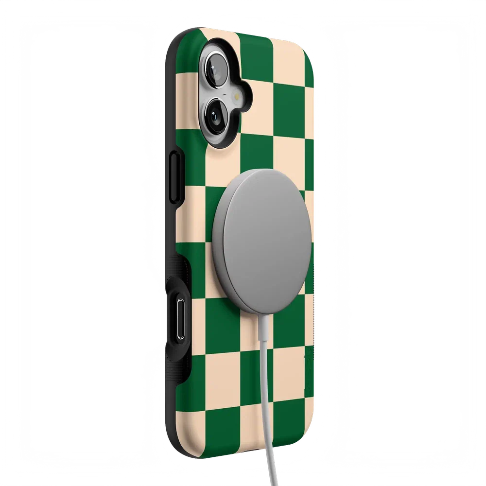 Fit Check | Green Checkerboard Case