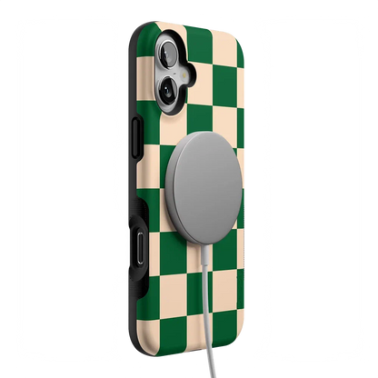 Fit Check | Green Checkerboard Case