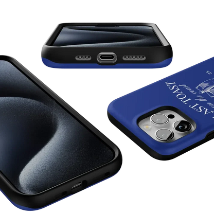 Last Toast | Blue Coastal Bachelorette Case