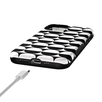 Half Moon | High Contrast Design Case