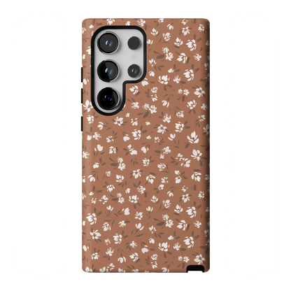 Mocha Meadow | Tiny Flowers Case