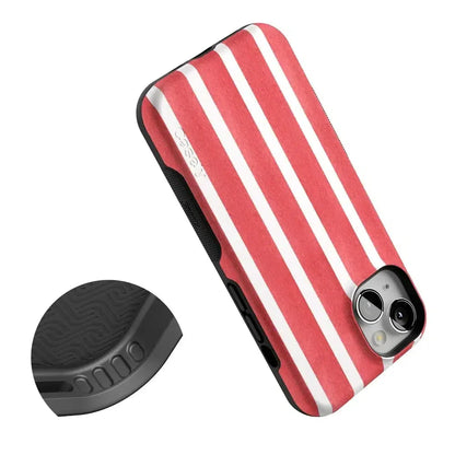 East Coast Summer | Red Stripes Case