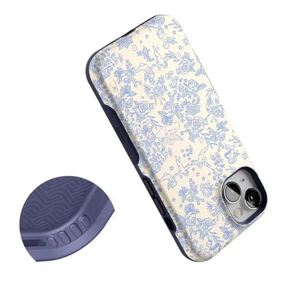 Cupid's Canvas | Periwinkle Floral Case