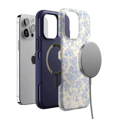 Cupid's Canvas | Periwinkle Floral Case