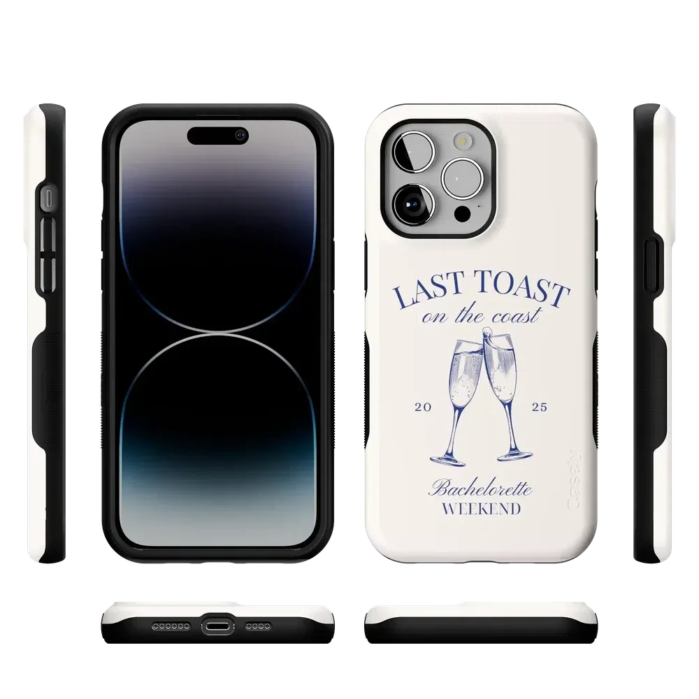 Last Toast | Off-White Coastal Bachelorette Case