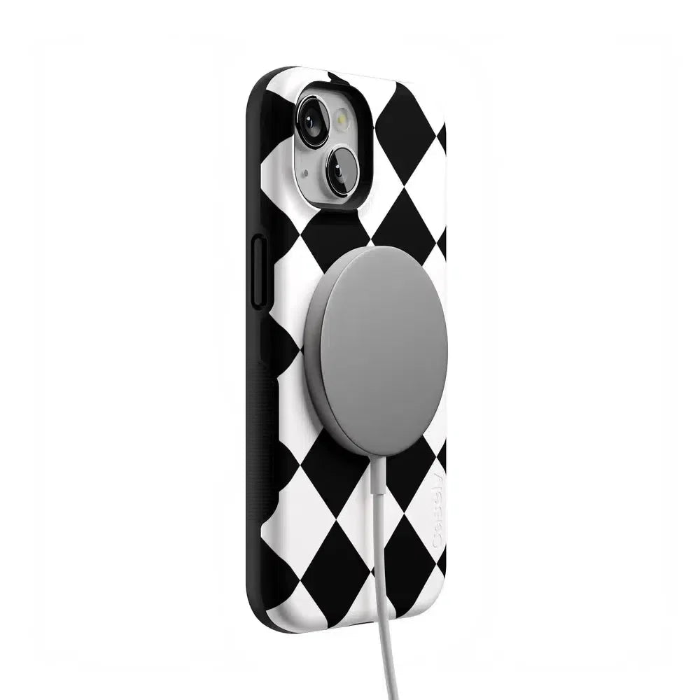 Black Checkerboard | High Contrast Design Case