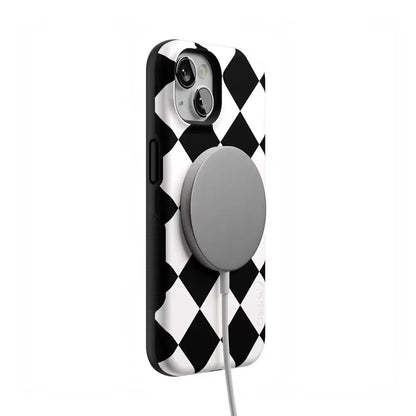 Black Checkerboard | High Contrast Design Case
