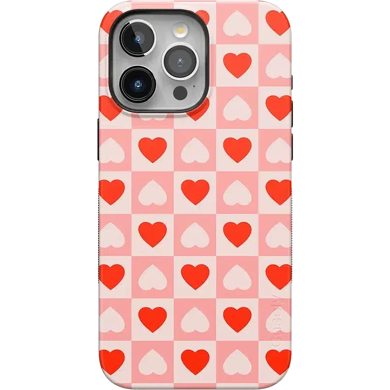 King of My Heart | Checkered Hearts Case