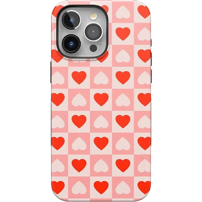 King of My Heart | Checkered Hearts Case